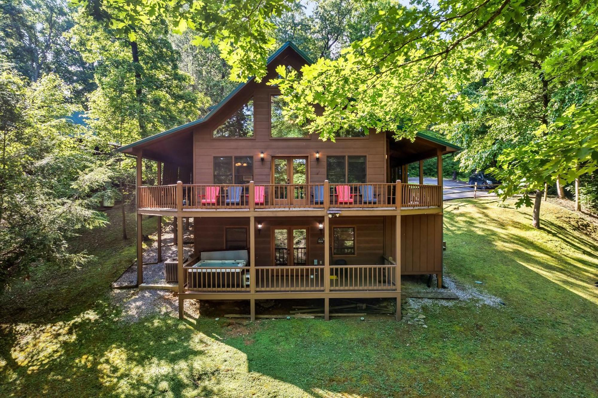Peaceful Family Cabin With Hot Tub, Game Room, & More! Sevierville Buitenkant foto